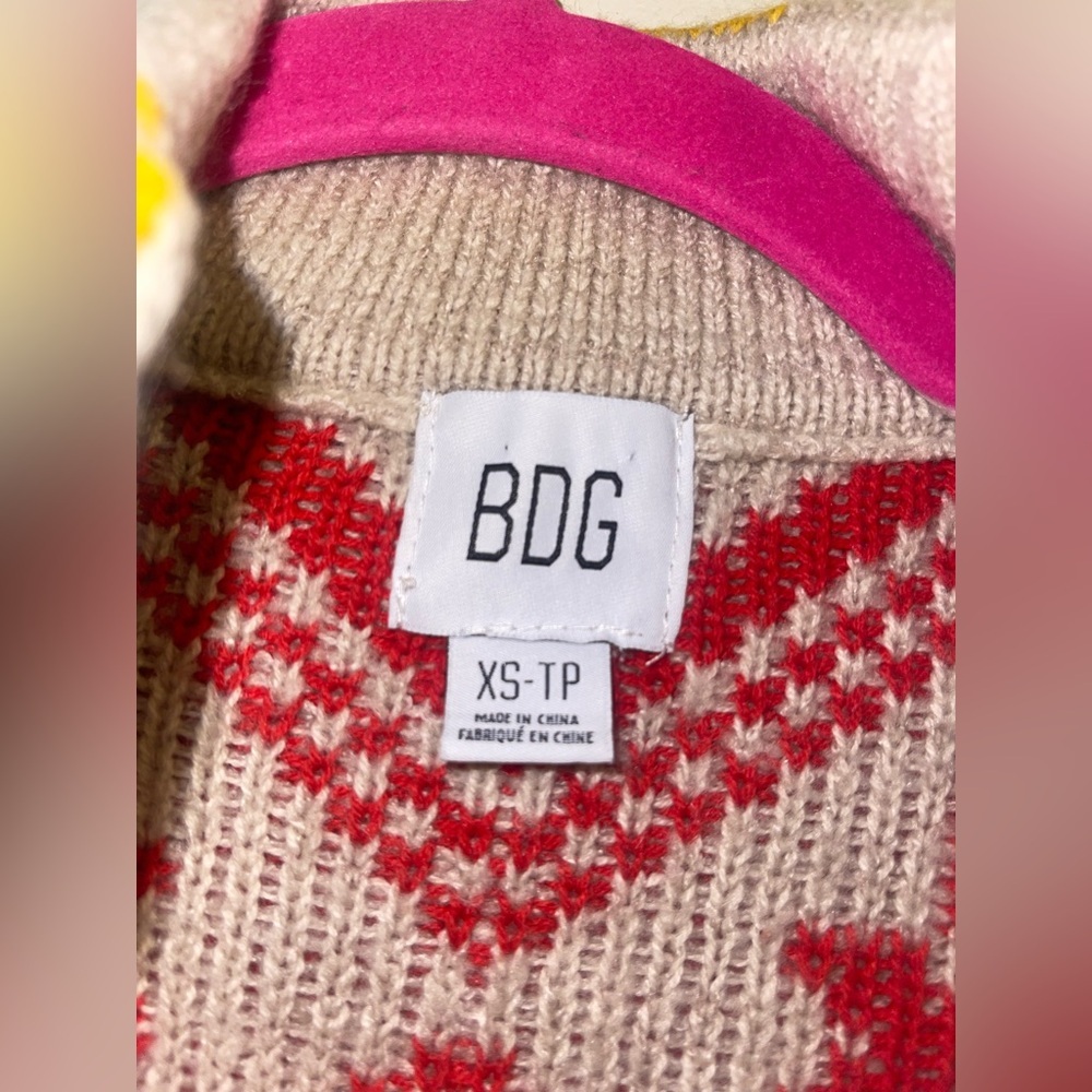 BDG Rian Lace-Up Sweater size xs - Picture 7 of 11